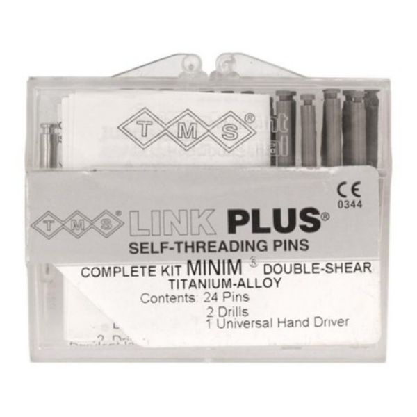 TMS Link Plus Complet Kit EL-841-24, 24 stk dobbel Titanium