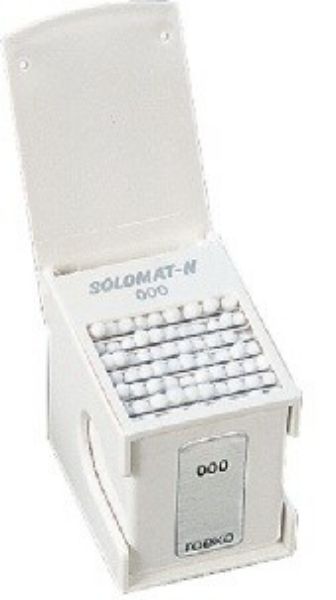 Solomat-N pellets dispenser m/refill, Str 000  Plast 1 stk 223000
