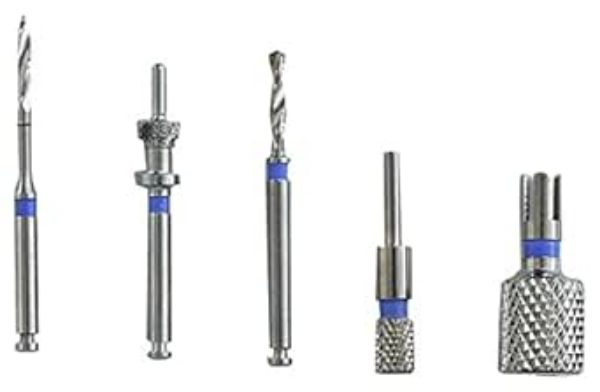 Radix-Anker refill root-facer nr.3 C217-3, blå  6stk