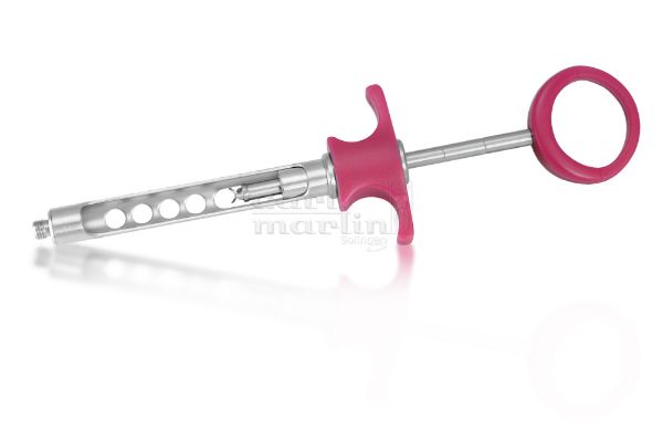 Carl Martin selvaspirende sprøyte, rosa, 1 stk, 1952ME-CR-PK