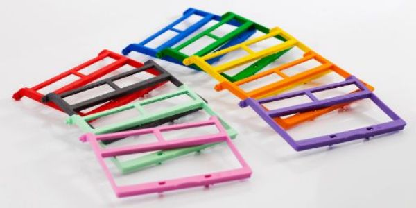 PractiPal Instruments Clamps  115156, Pink- lås til kasett med 9 instrumenter