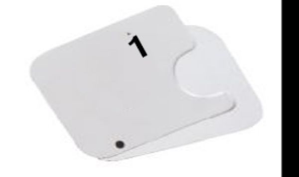 Beskyttelsespapp til fosforplate str 1, 900488-DEX, 200 stk