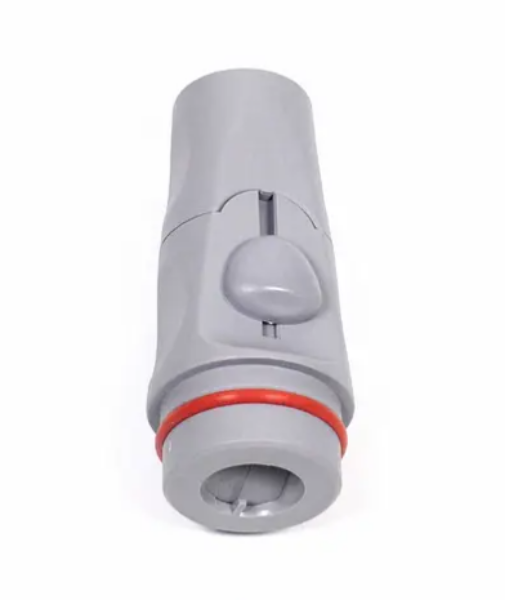 Durr Sugestykke for stor sugeslange med ventil, rett, grå, 3 stk, 7600A010-00