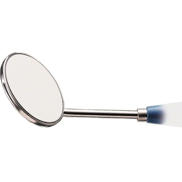 Munnspeil Rhodium str 2, 12stk