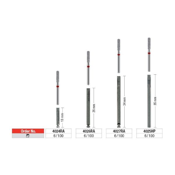 Mandril FG adapter 4025HP, 6stk