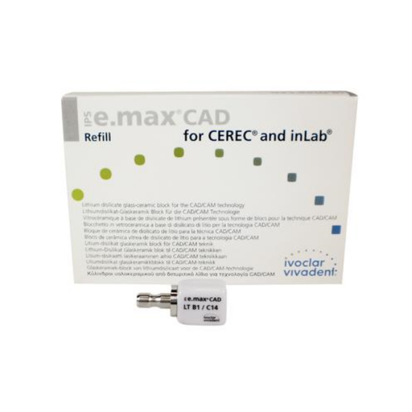 IPS e.max CAD Cerec/inLab LT B1 C14  605332, 5stk