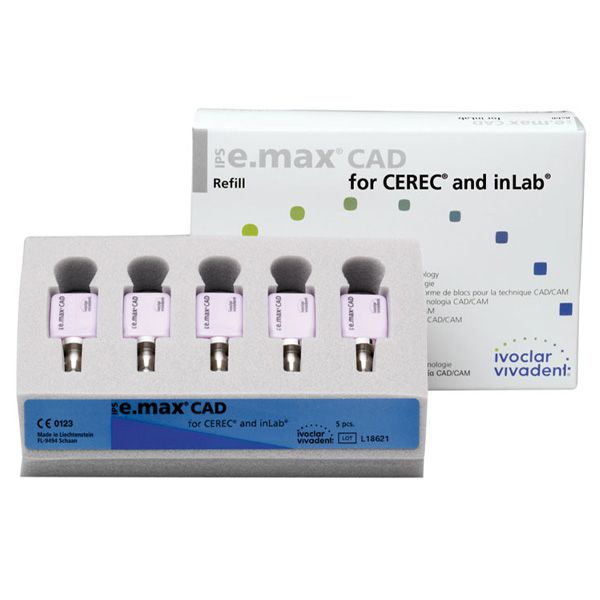 IPS e.max CAD Cerec/inLab  LT D2 C14  626389, 5stk