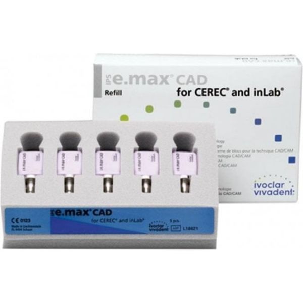 IPS e.max CAD CEREC/inLab HT BL2 C14/5 626428, 5 stk