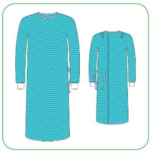 Barrier frakk str Large 616650, 52 stk Blå,120 cm