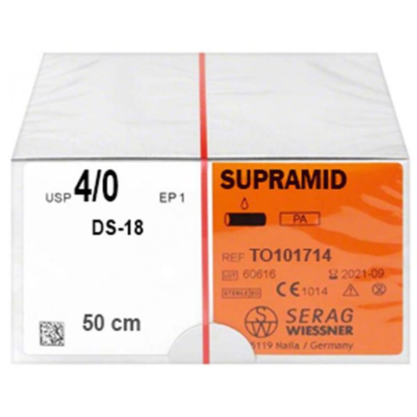 Supramid  5-0 DS-18  50 cm TO101714, 24 stk