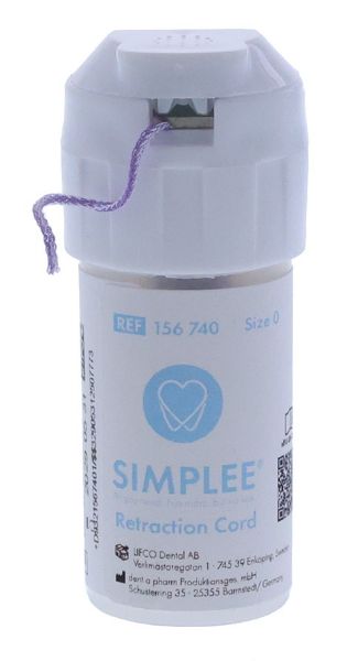 Simplee retraksjonstråd, str 0, 275cm, 156740