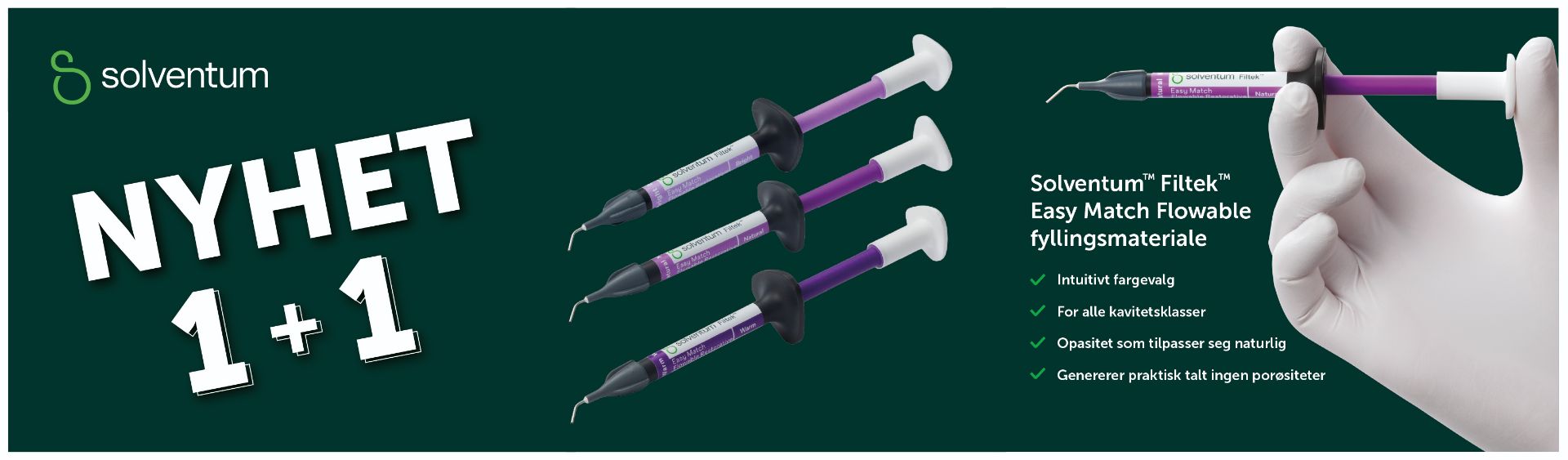 Solventum Filtek Easy Match Flowable - nyhet