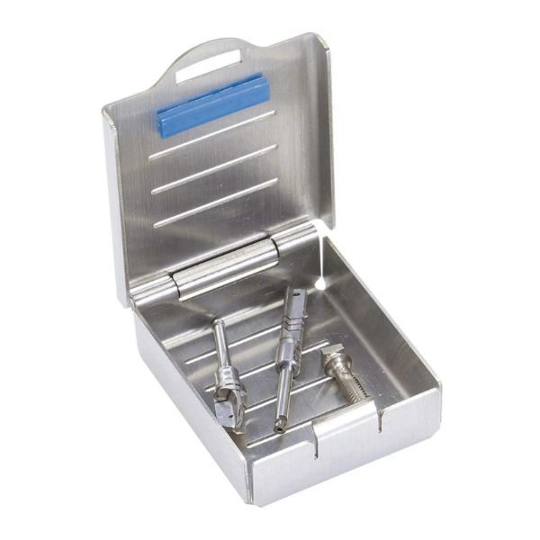 Nichrominox Mikrokassett nr 2, rustfritt stål, 1x, 7,4x5,9x2,4 cm, 182070