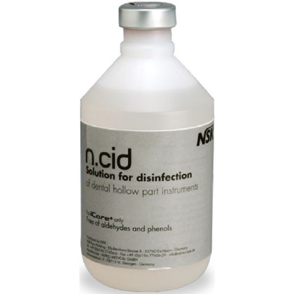 NSK Ncid Desinfeksjonsvæske, ICare+, 6 stk 500ml, ACD600
