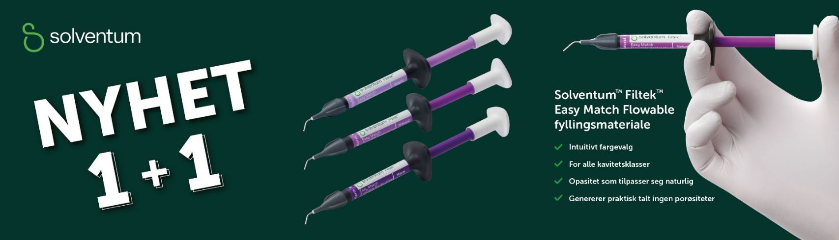 Solventum Filtek Easy Match Flowable - nyhet