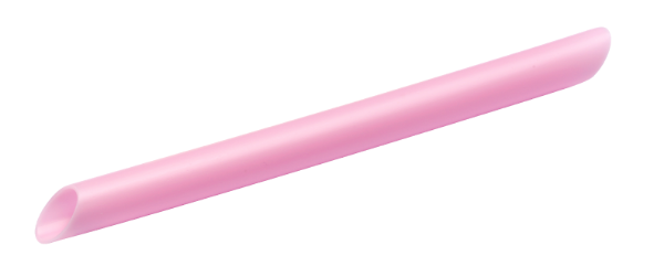 Vacum sug rosa PK1000, skråt skåret i begge ender 1000 stk