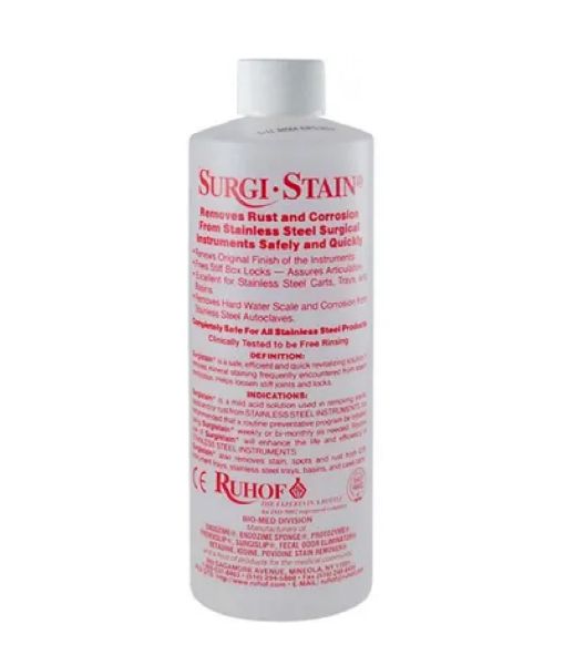 Surgistan desinfeksjon kirugiske instrumenter, 500 ml.