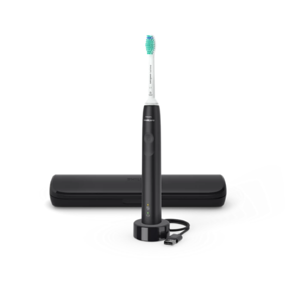 Philips Sonicare 3100, sort, 1 stk. HX4033/32