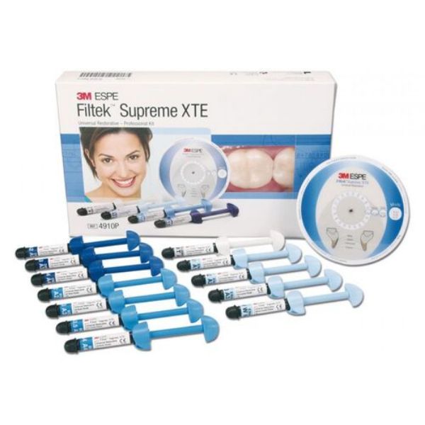 Supreme XTE Professional kit 4910P, 12sprøyter á 3g fargehjul + bruksanvisning