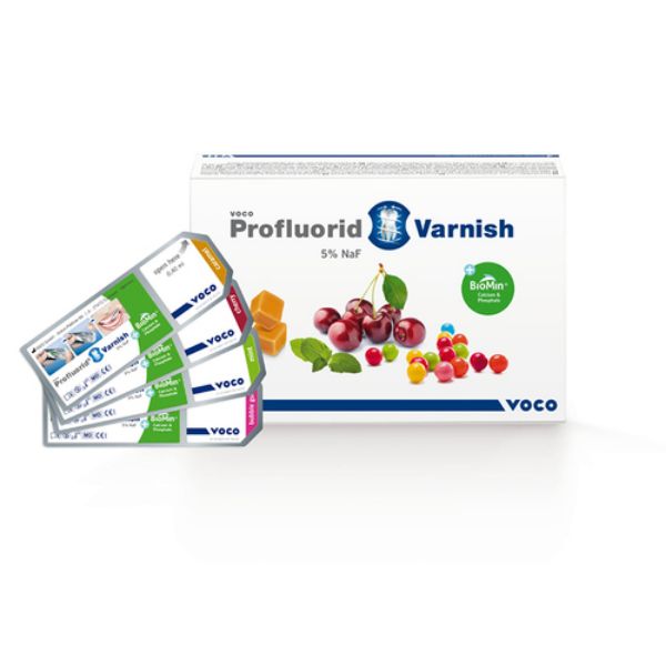 Voco Profluorid Varnish +BioMin, Singledose, 48stk, 0,4ml, assortert, 2274