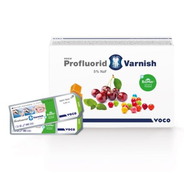 Voco Profluorid Varnish +BioMin, Singledose, 50stk, 0,4ml, mint, 2272