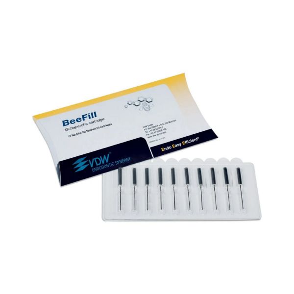 VDW BeeFill Gutta Percha Cartridge 25G, 10 stk, V040532053045