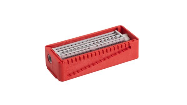 Practipal Bur/File stand rød 115131, 28 filer eller 16 bor
