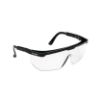 Beskyttelsesbrille klare, brillestangen er sort