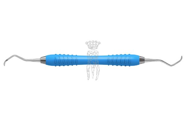 CM Universal Curette SI-961/M23A-HBL, 1 stk, Colori. Lysblå