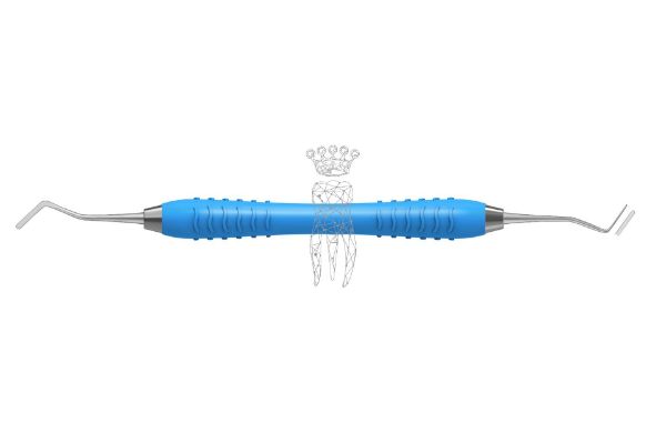 CM Spatula Colori Silikon 2mm SI-1054/159-HBL, 1 stk, LiquidSteel, lysblå