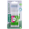 GUM Bi-Direction Rød 2614BTM6, 6stk konisk 1,2 mm passagediameter