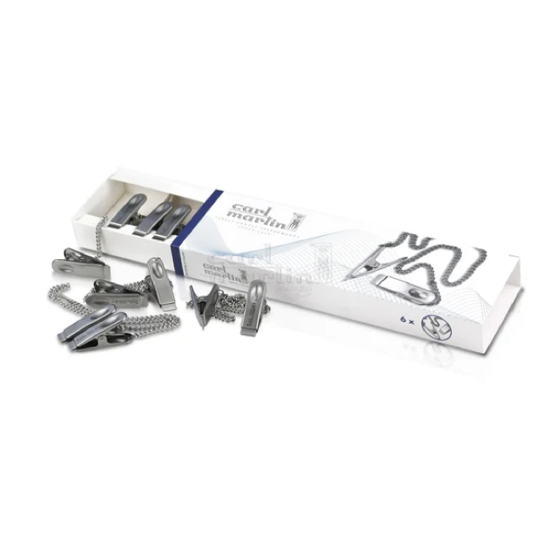 CM Serviett sett, med lenker. 623RS-SET6, 6 sett,