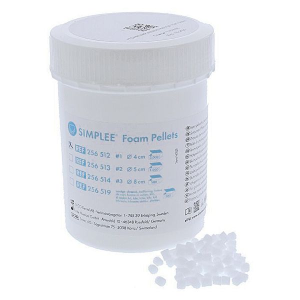 Simplee Skumpellets str 1, 4mm, 3000stk, 256512