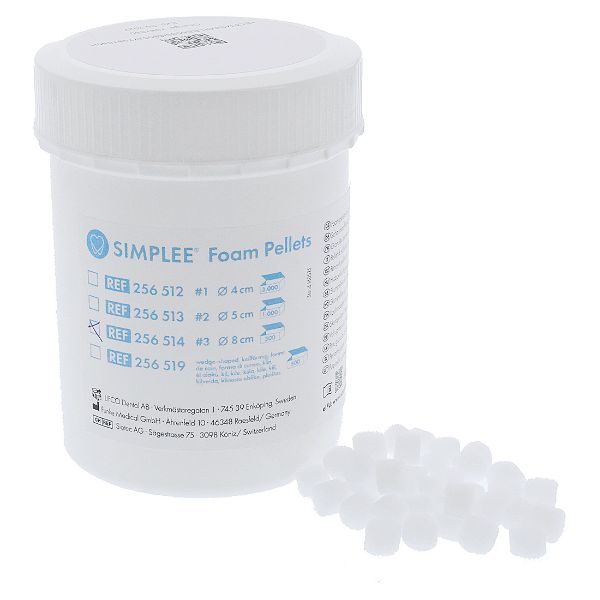 Simplee Skumpellets str 3, 8mm, 500stk, 256514